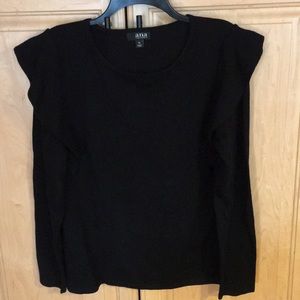 a.n.a Black long sleeved sweater